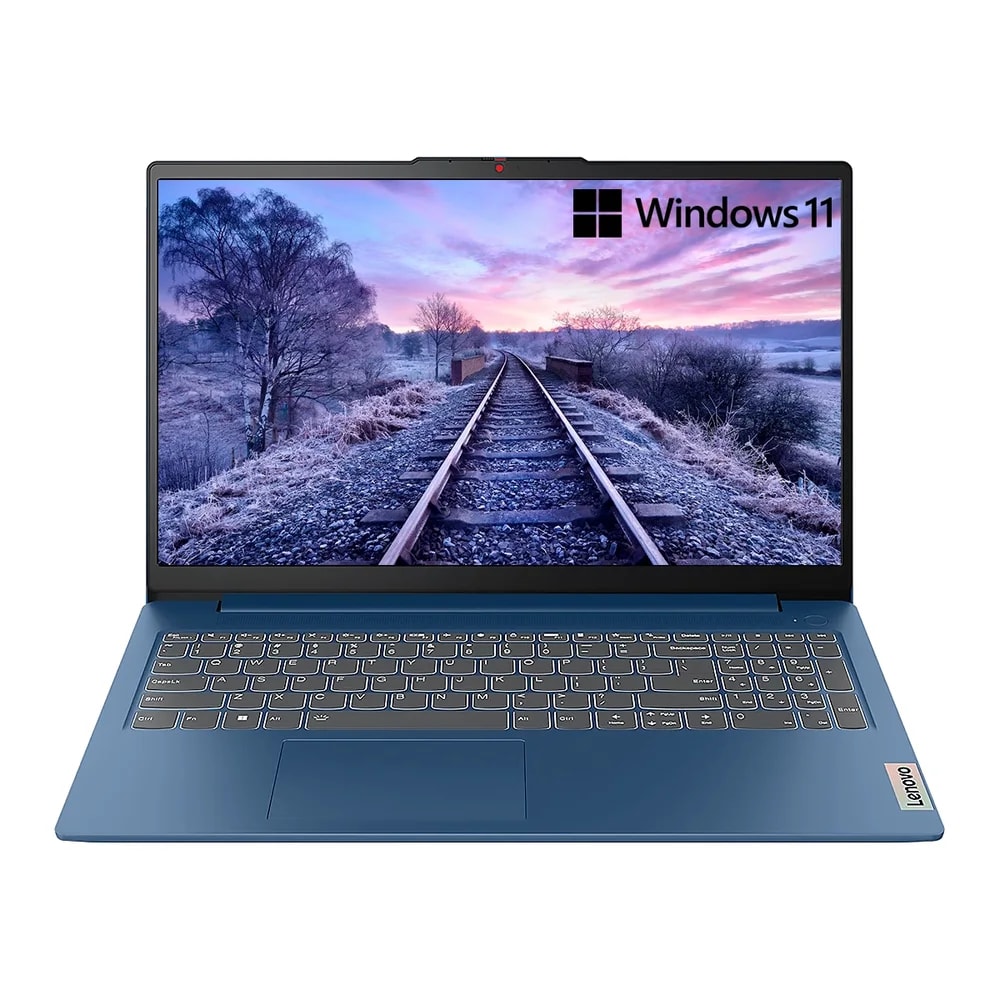 Com. Lenovo IdeaPad Slim 3 15AMN8 Ryzen 5 8GB 512GB-SSD 15.6Pulg. FHD WIN11 Abyss Blue