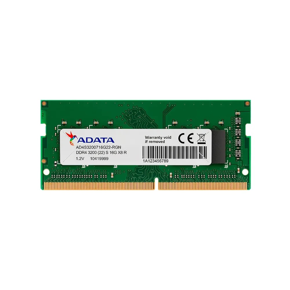 Memoria RAM So-dimm Adata 16GB PC-3200 DDR4 PC4-25600 260PIN 1.2V