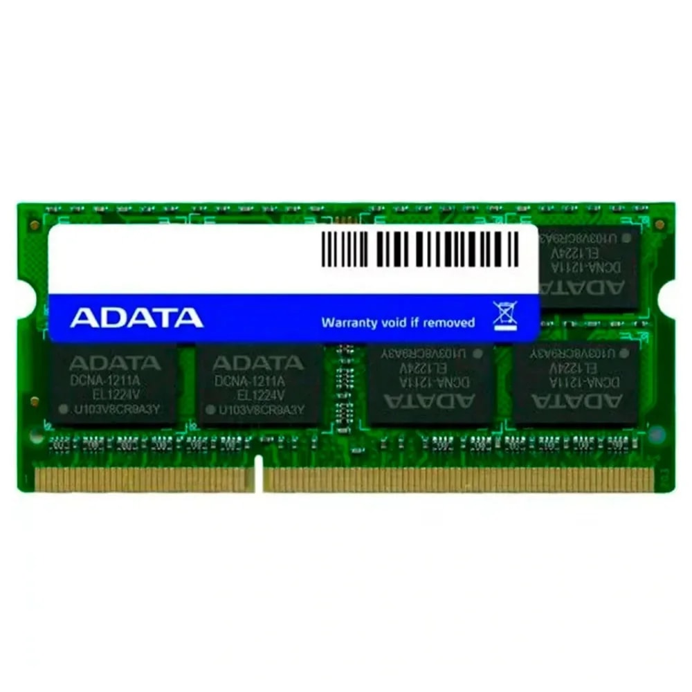 Memoria RAM So-dimm Adata 8GB PC-1600 DDR3L LOW Voltage