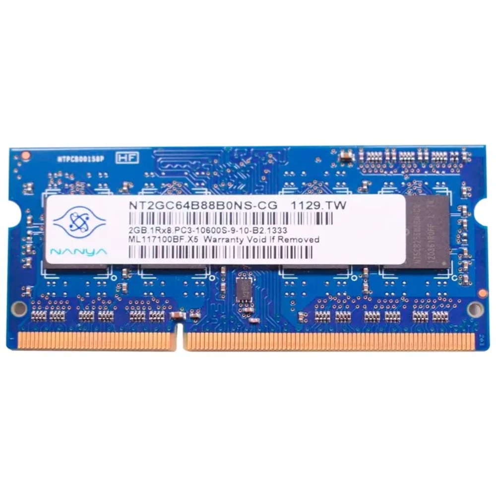 Memoria RAM So-dimm HP 2GB DDR3 PC3-10600 SD Notebook