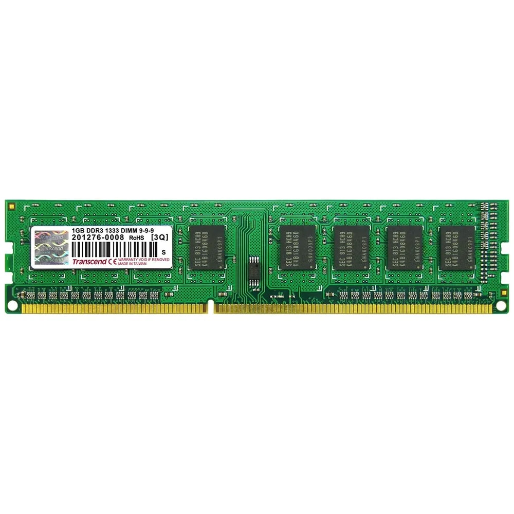 Memoria RAM Dimm Transcend 1GB PC-1333