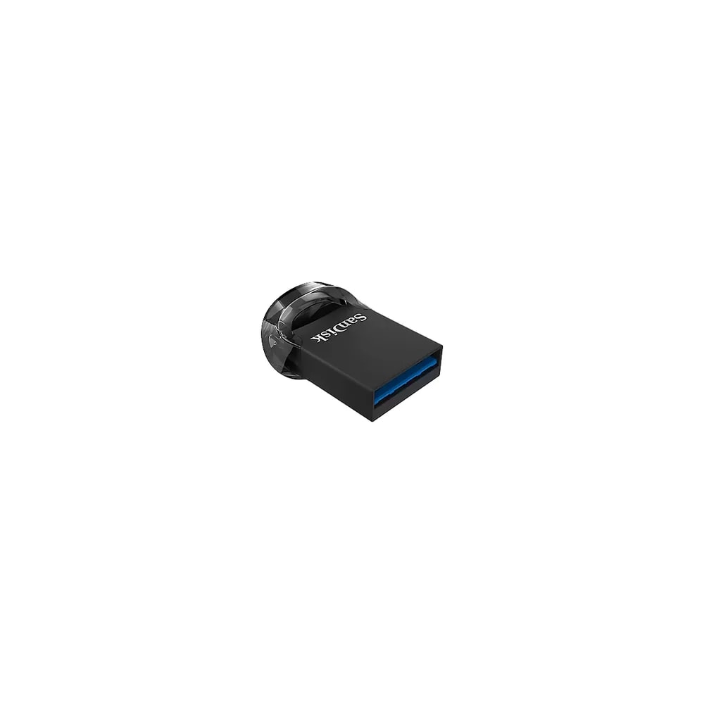 Flash Memory Sandisk 128GB Ultra FIT USB 3.2 Hasta 130MBS Black