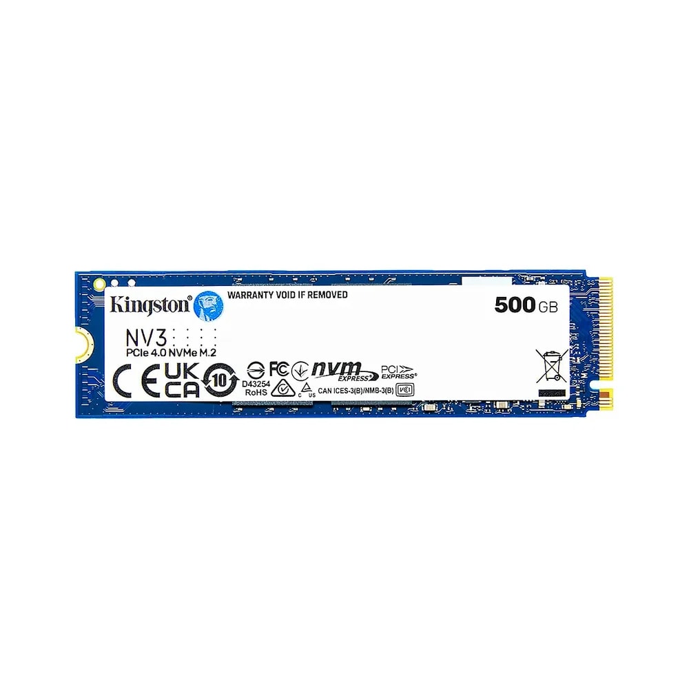 SSD Kingston 500GB M.2 2280 SNV3S-500G PCIe 4.0 x 4 NVMe 5000-3000MB-s Nand 3D