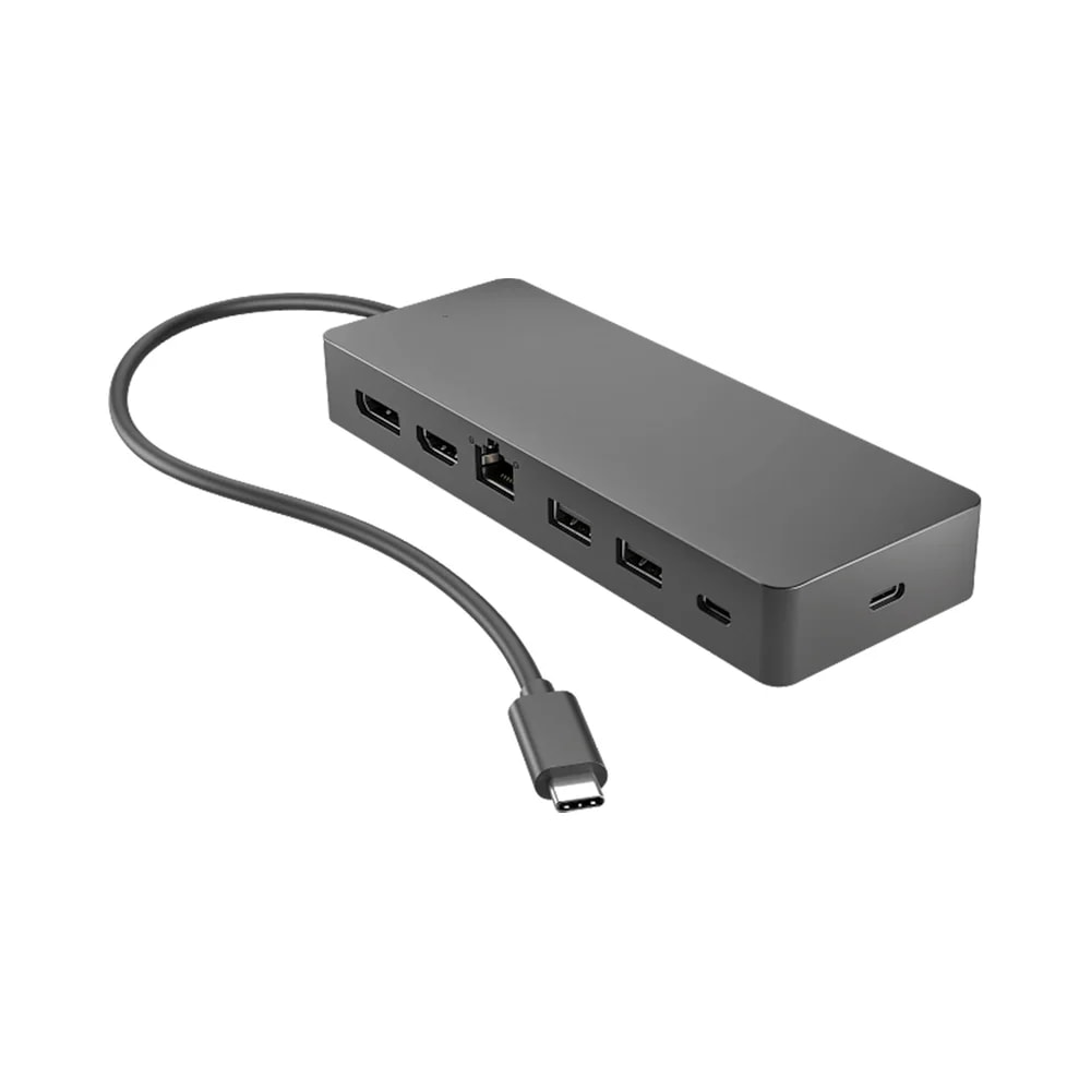 HUB HP 7-Port Usb-c to 2USB-C 2USB-A HDMI Black-RJ45-DP