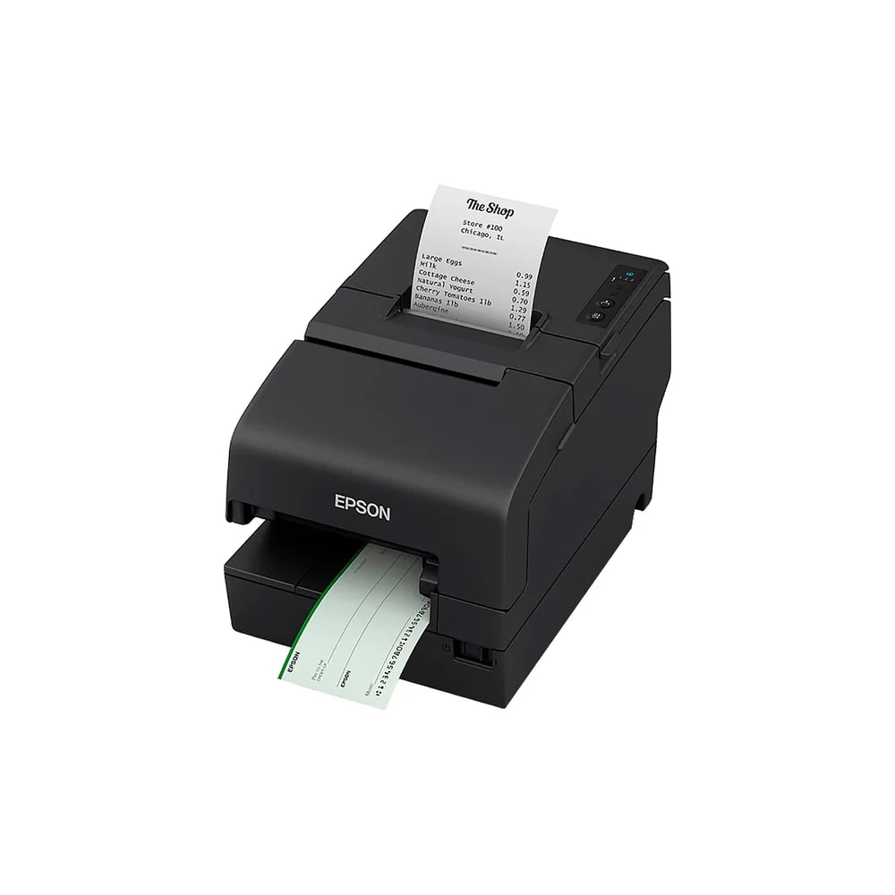 Impresora Epson TM-H6000VI Multifunction POS with Check Processing Black