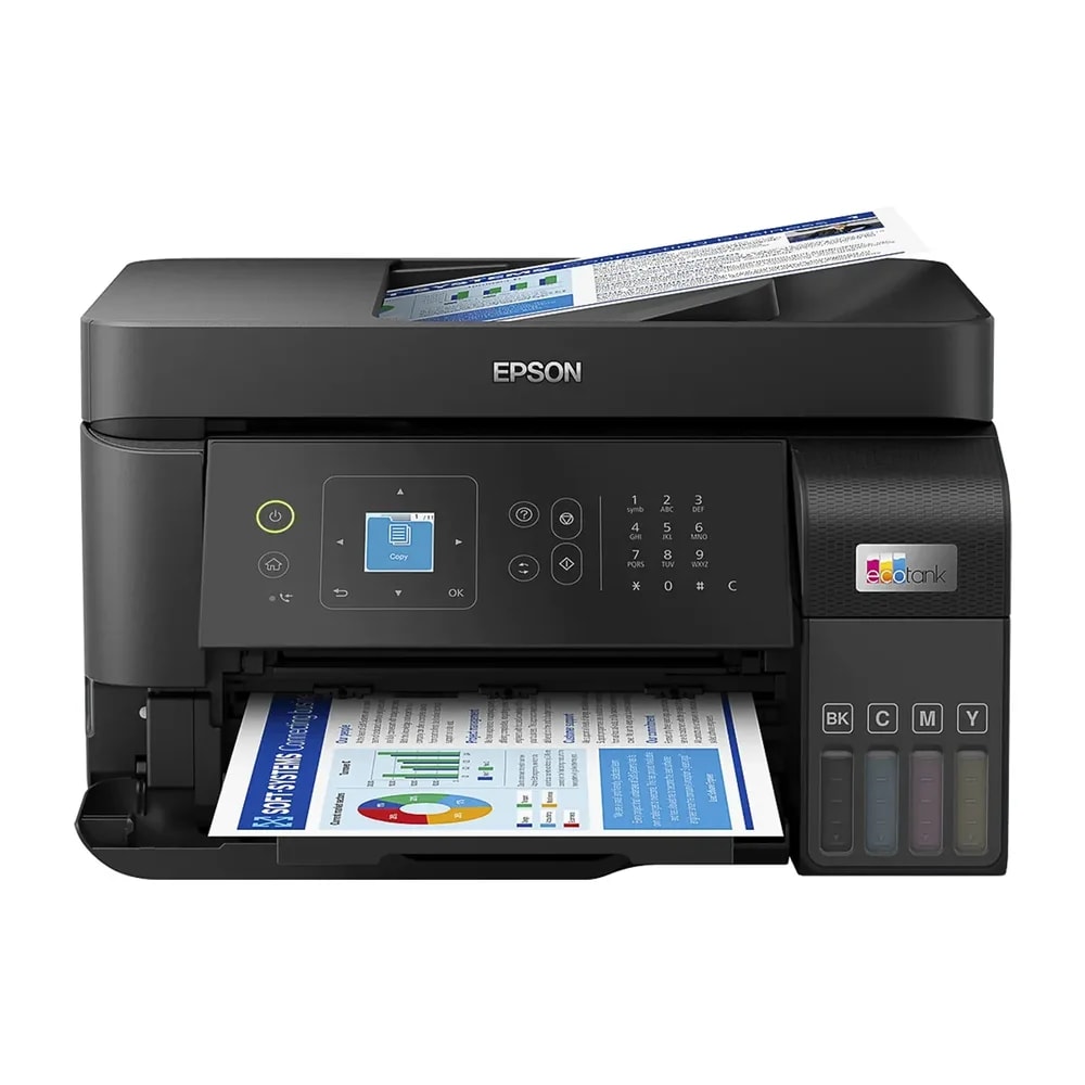 Impresora Epson Mult. L5590 Alto Desempeno Precision-core 4CL 33PPM-NG 20PPM-CL Wifi-ethernet