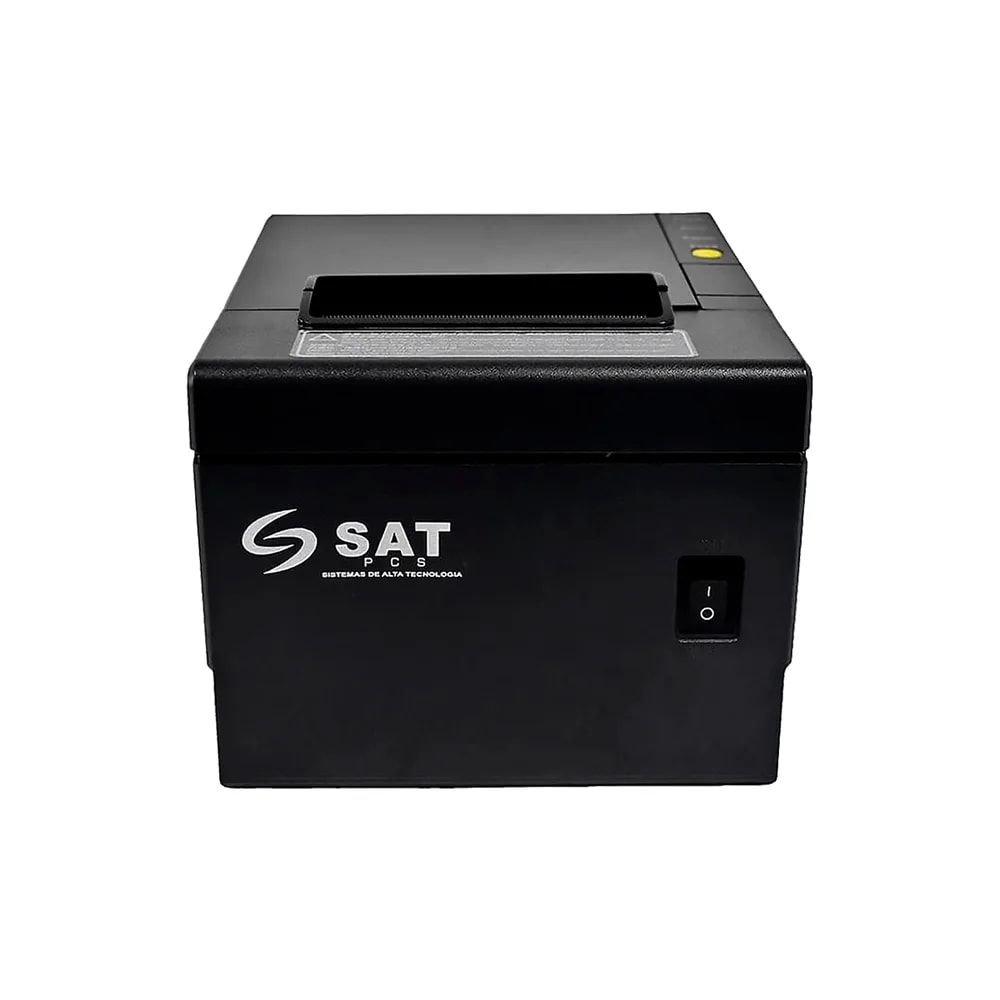 Impresora SAT Termica 38T USE 58mm 300mm-s 203DPI con Cortador USB Serial Ethernet 1D 2D Negro
