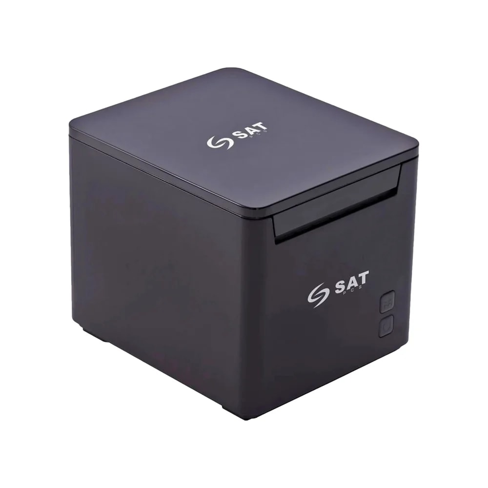 Impresora SAT Direct Thermal Q23T AM 80mm 230mm-s 203DPI BT WIFI USB Corte Automatico Negro