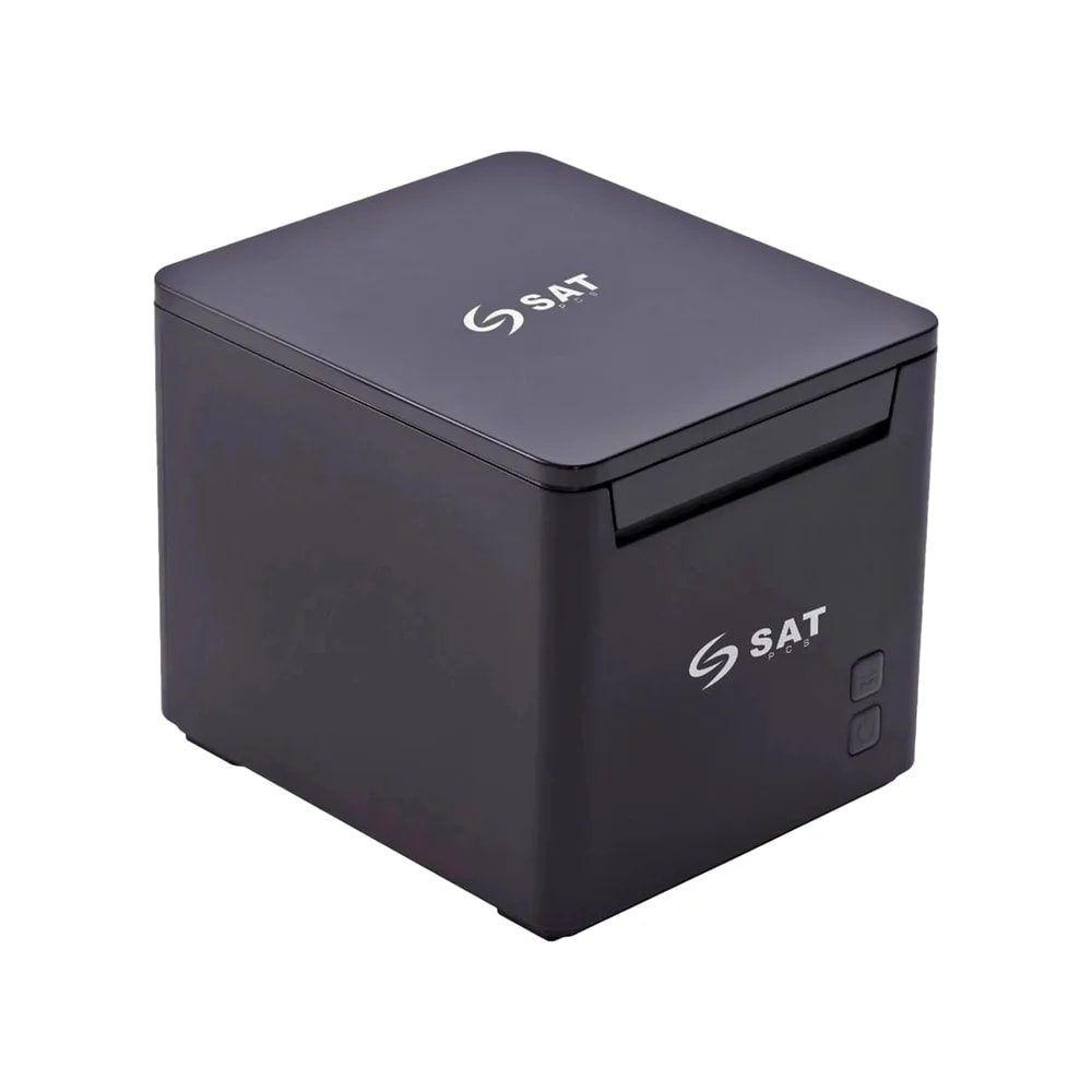 Impresora SAT Direct Thermal Q23TUE 80mm 230mm-s 203DPI RJ11 USB Negro