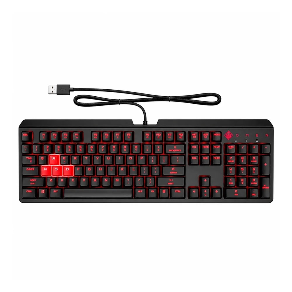 Teclado Omen BY HP Encoder RED USB Black