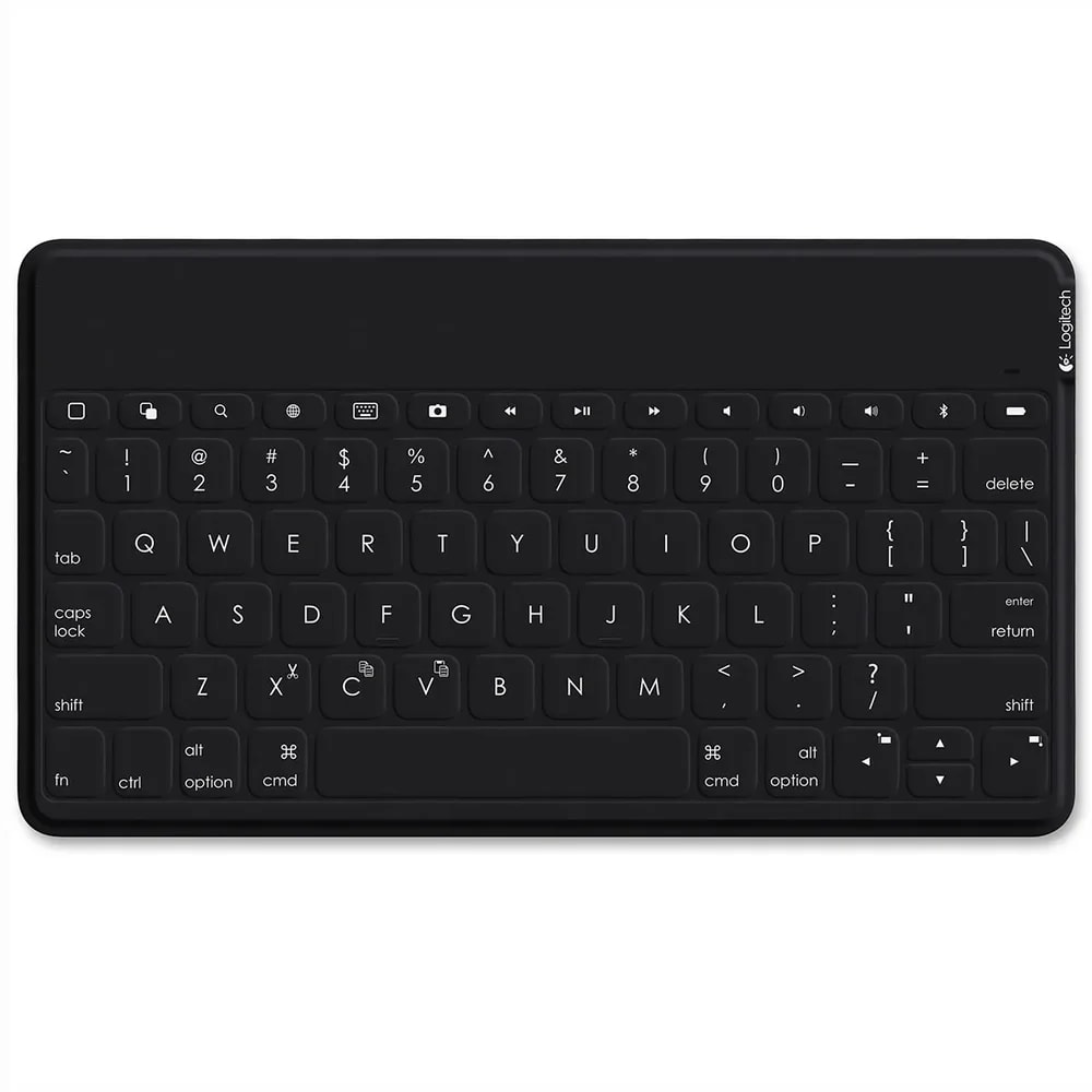 Teclado Logitech Negro Keys-to-go Ultra-portable Bluetooth Multiplataformas