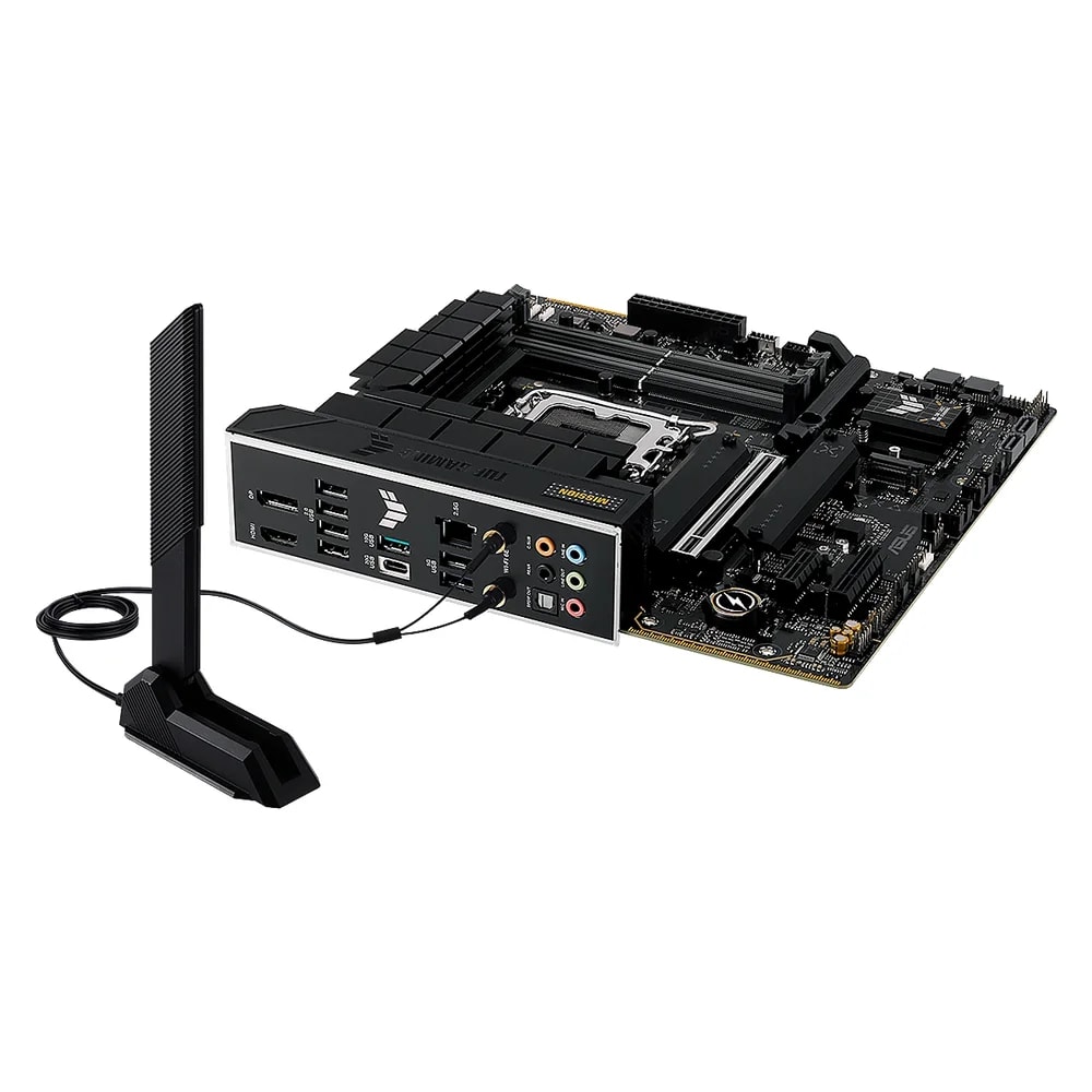 Mainboard ASUS TUF Gaming B760M-PLUS WIFI II 14th LGA1700 DDR5-7800 Wi-Fi HDMI DP 3M.2 Usb-c