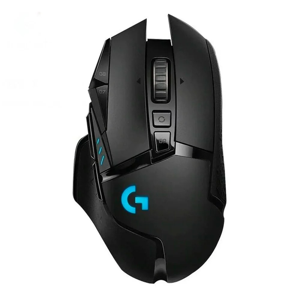 Mouse Logitech Gaming G502 Wireless Lightspeed Sensor Hero 16K RGB Lightsync Recargable Powerplay