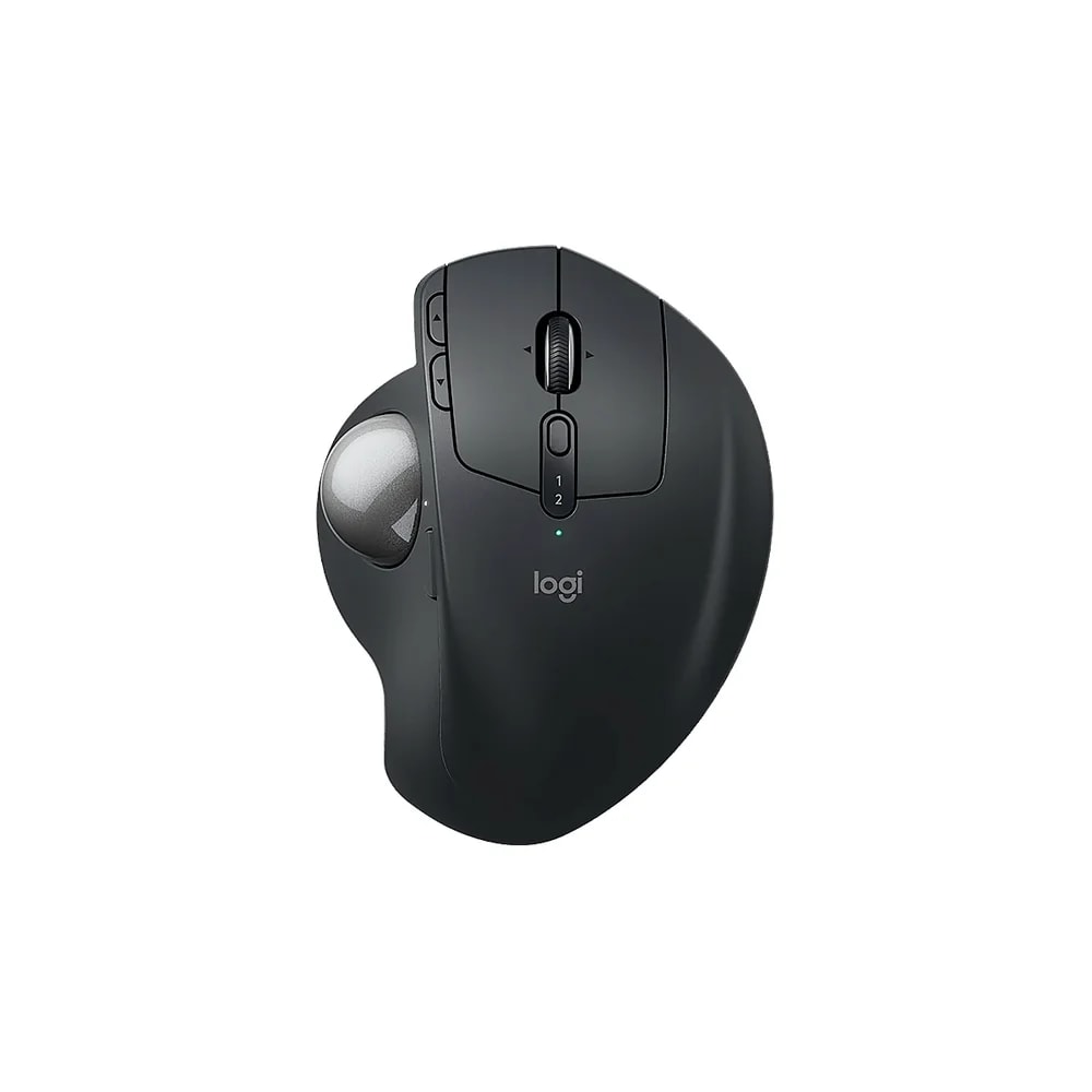 Mouse Logitech MX Ergo S Negro Trackball Wireless Recargable BT Logi Bolt Flow 20° Inclinacion