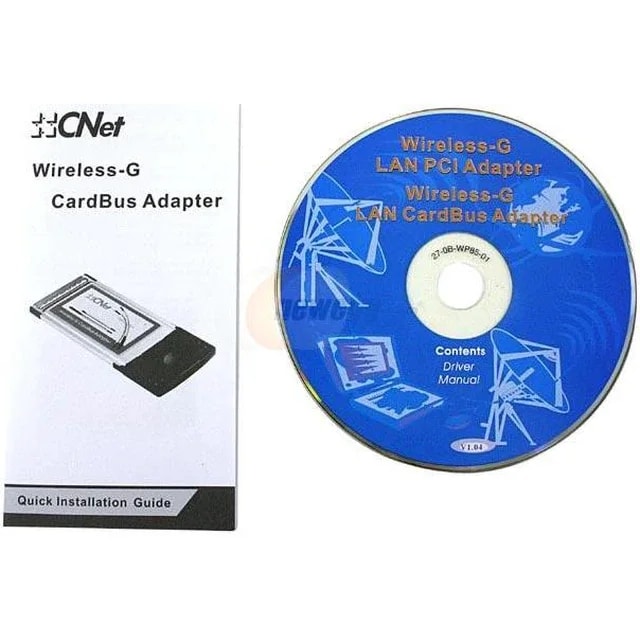 Tar. RED Cnet CWC-854 Cardbus Wireless-g