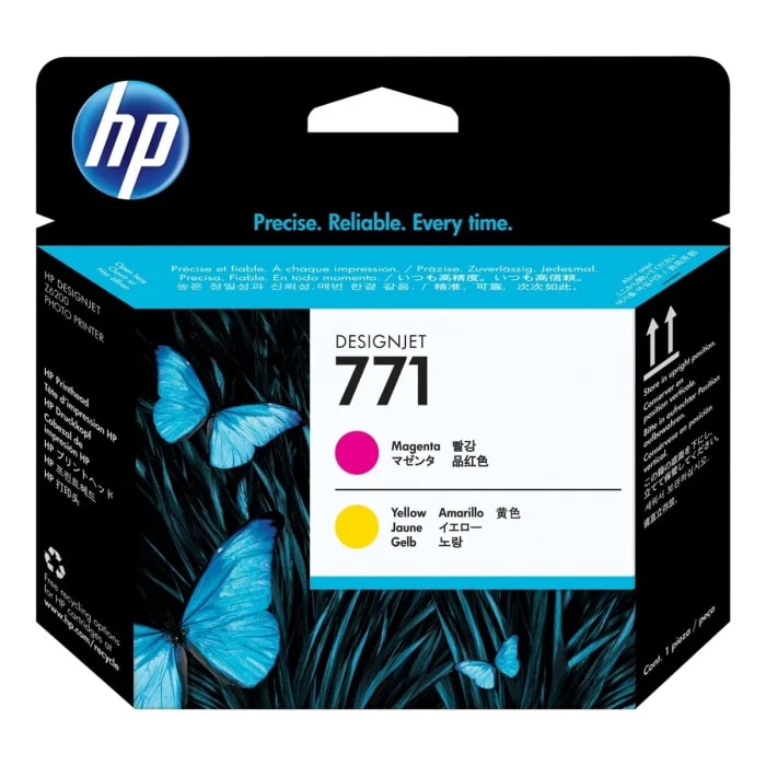 Cartucho HP Desingjet 771 Magenta-amarillo