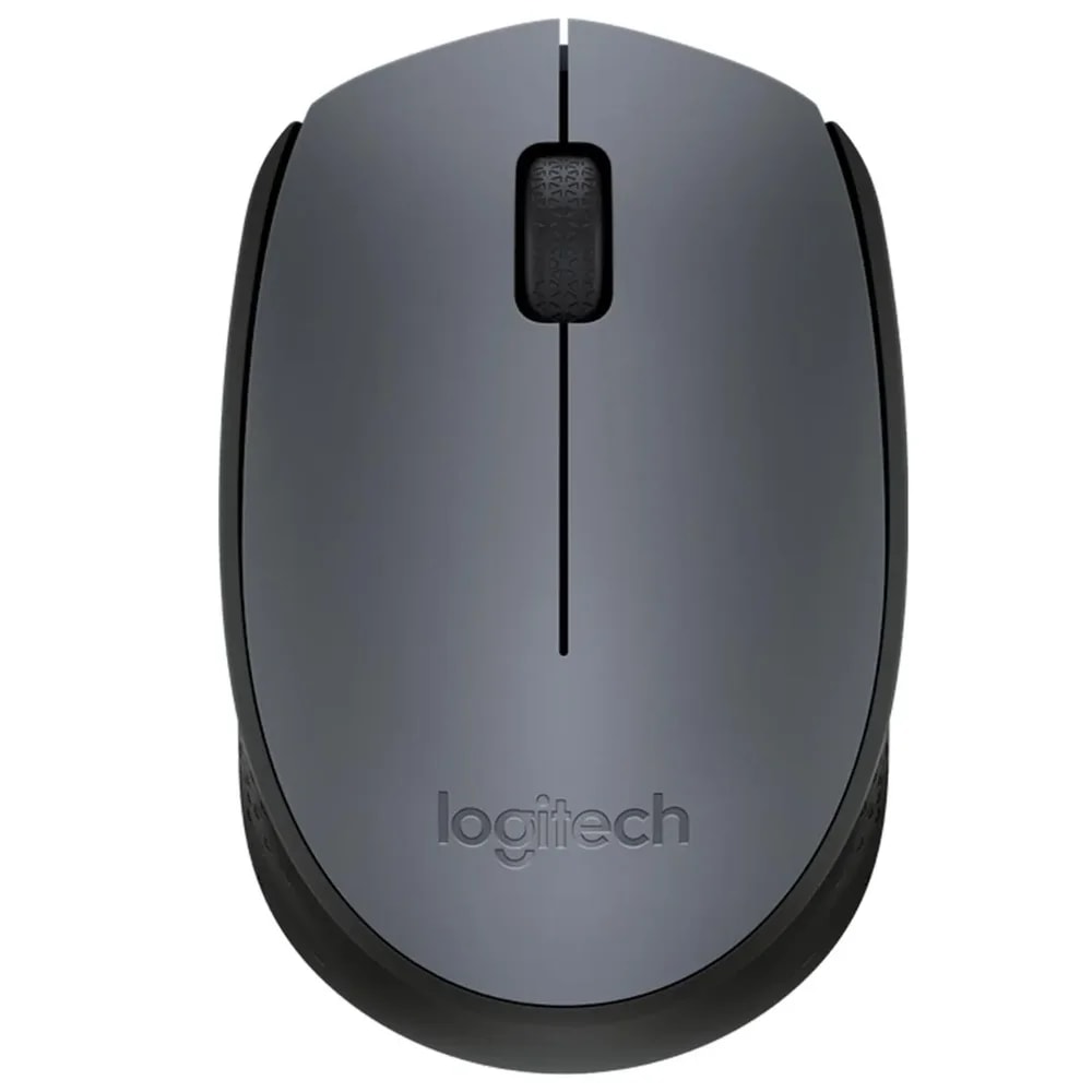 Mouse Logitech M170 Gris-negro Wireless USB Plug AND Play
