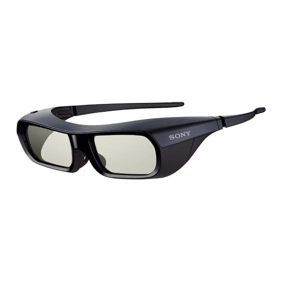 Glasses Sony TDG-BR250-B 3D