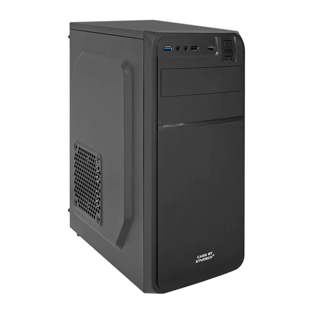 Case By Xtratech ATX XT-9YBXTR con Fuente de Poder Quasad 850W Output 500W 24Pin Negro