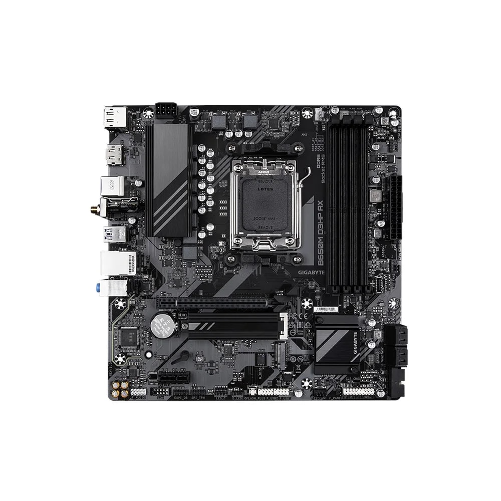 Mainboard Gigabyte B650M D3HP AX AMD AM5 Ryzen 7000 4DDR5 Wi-fi HDMI 2DP PCIE4.0 2M.2 4USB-TYPE-C