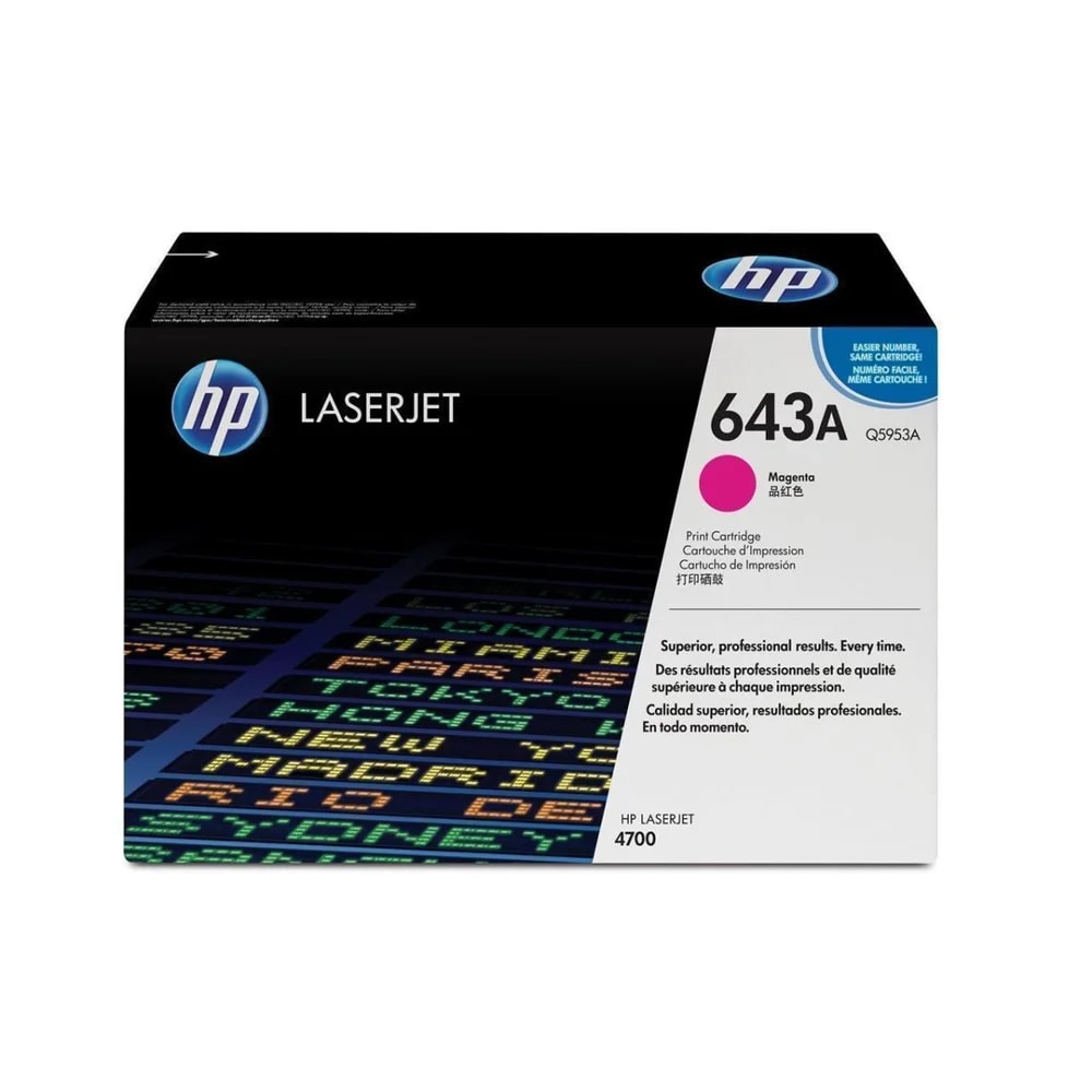 Toner HP Q5953A Laserjet 4700 Magenta