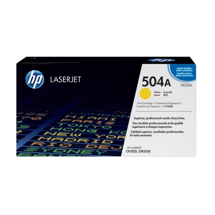 Toner HP Laserjet Amarillo CE252A