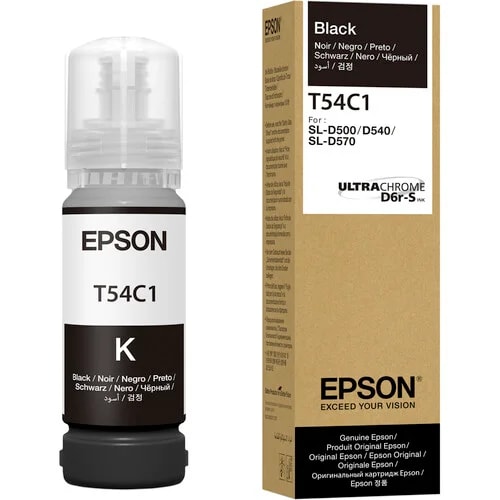 Botella Epson UltraChrome T54C Black SureLab D570 70mL