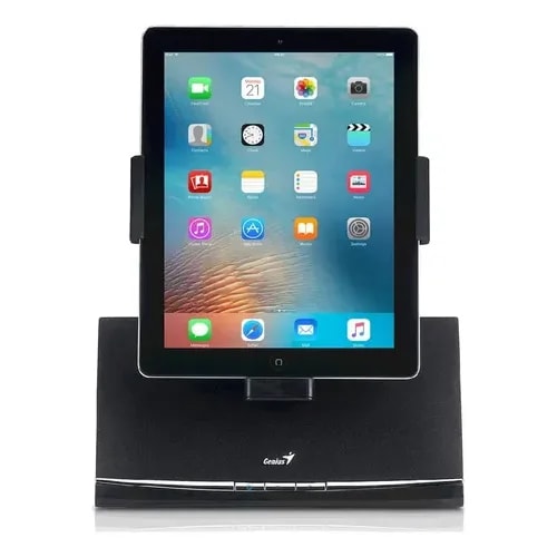 Parlantes Genius SP-I600 iPad Docking Station 4W 2.0 Negro