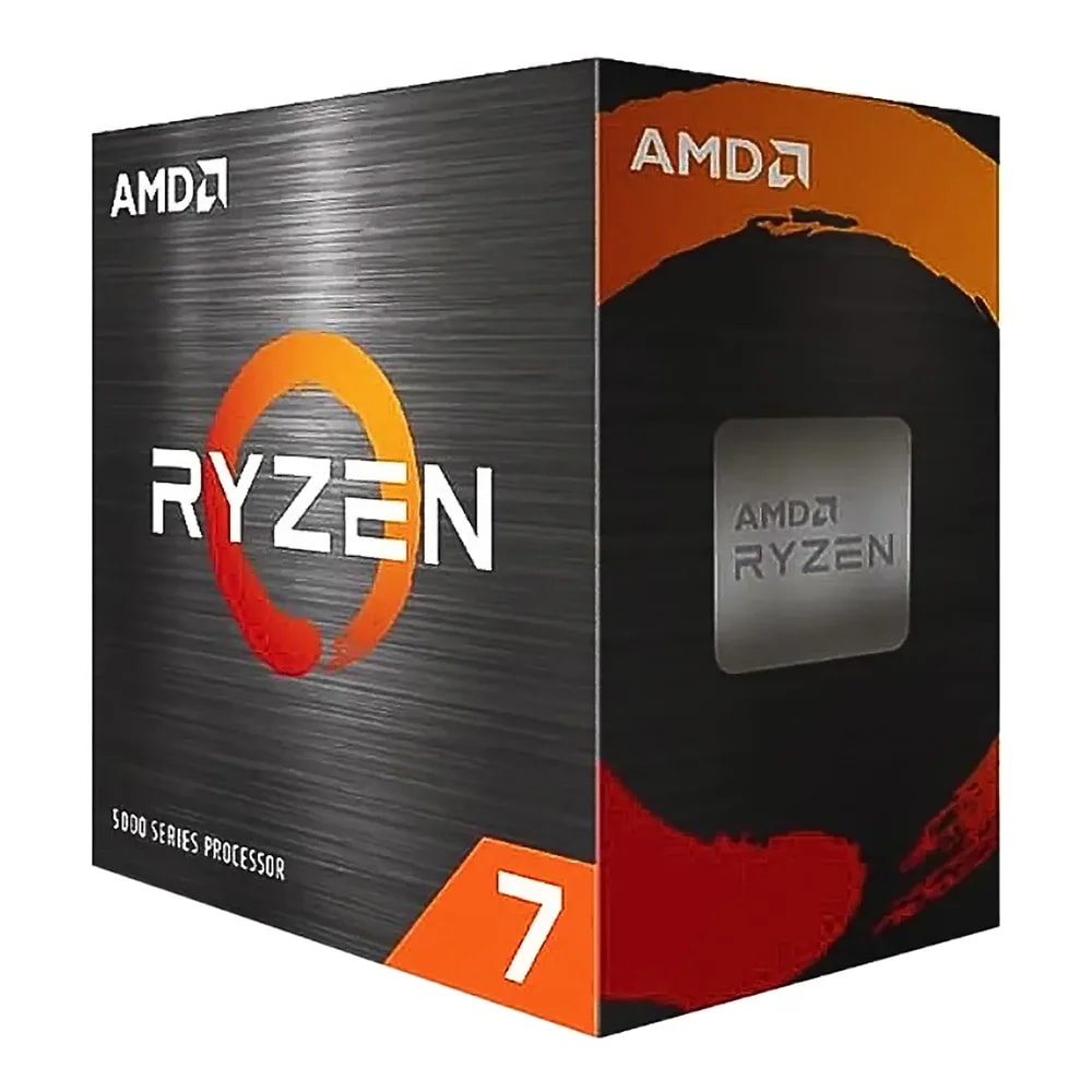 Procesador AMD AM4 Ryzen 7 5700X 3.4GHZ 8CORE 16HILOS 4MB Cache 65W Retail-box No-vid No-cooler