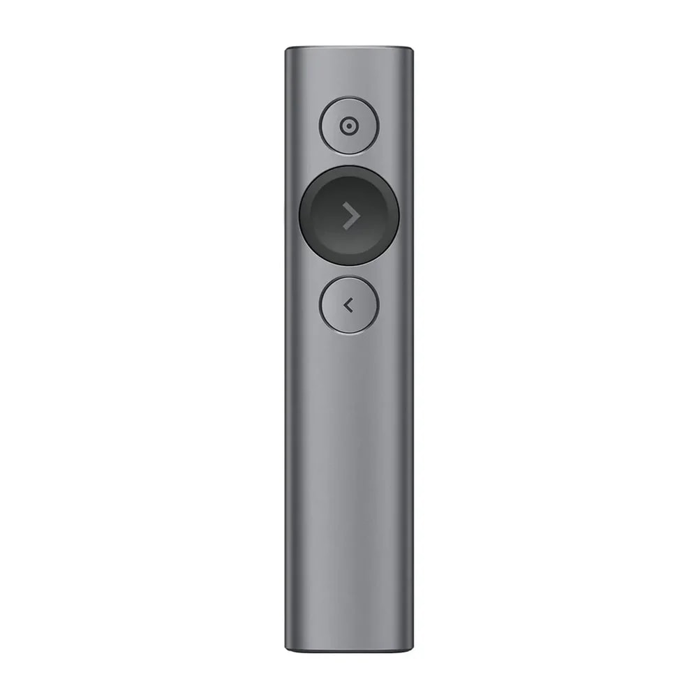 Puntero Logitech Spotlight 2.4GHZ BT Receptor USB Laser Digital 30MTS Cronometro