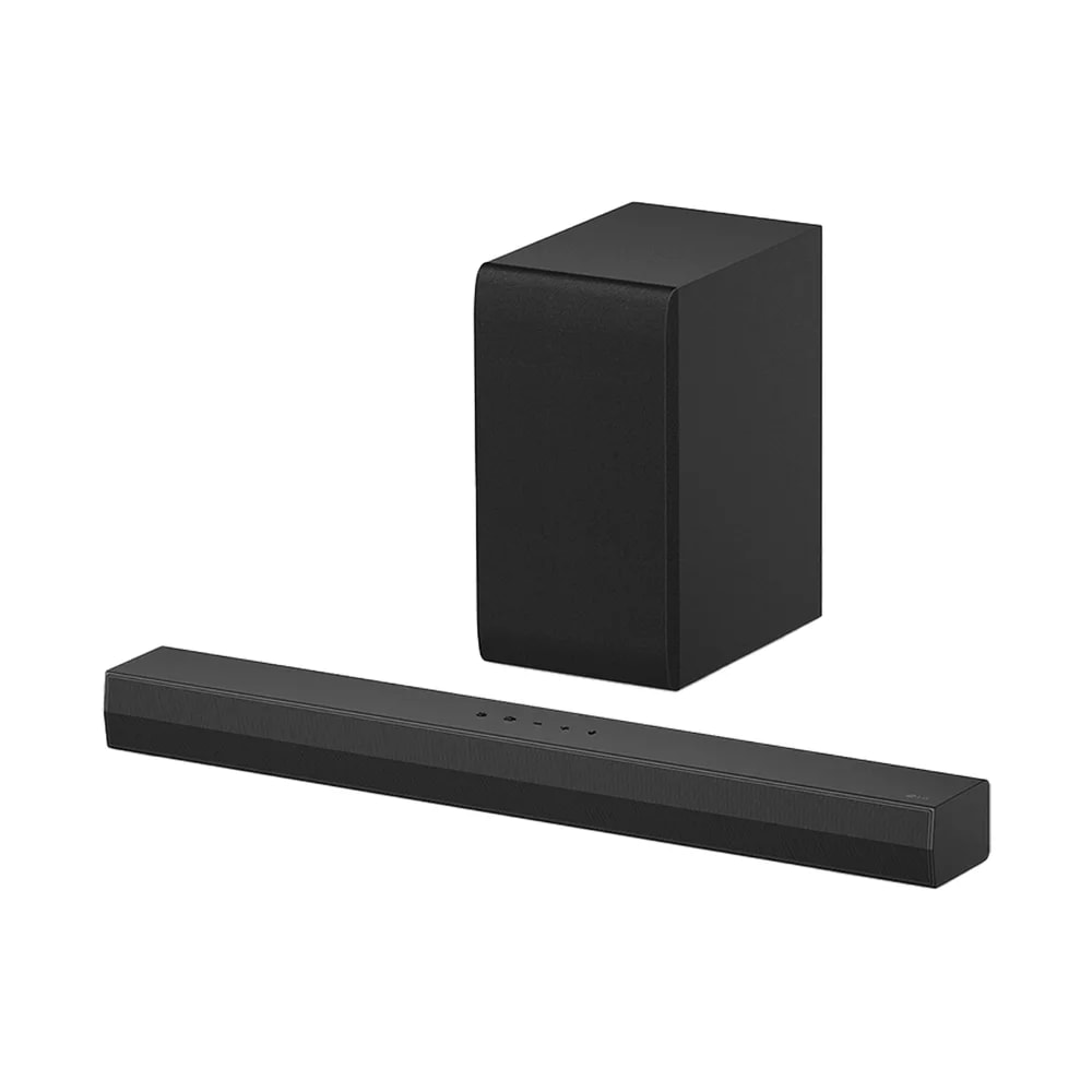 Barra de Sonido LG S30A 140W 2.1 Canales WOW Orchestra e interfaz WOW Negro