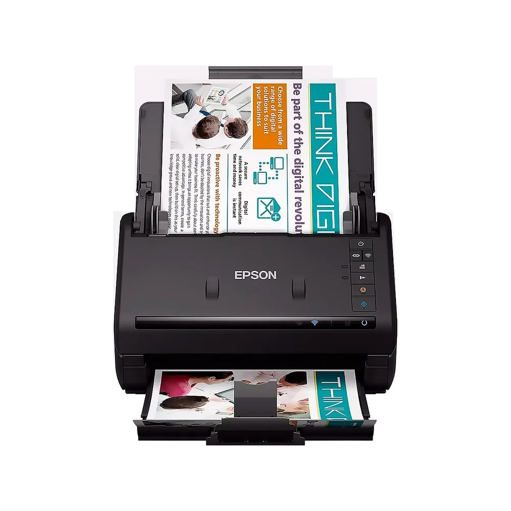 Scanner Epson ES-500WII 600-1200dpi WiFi Usb. Mod. Rojo. Opc.. ADF 35ppm-Duplex 70ipm