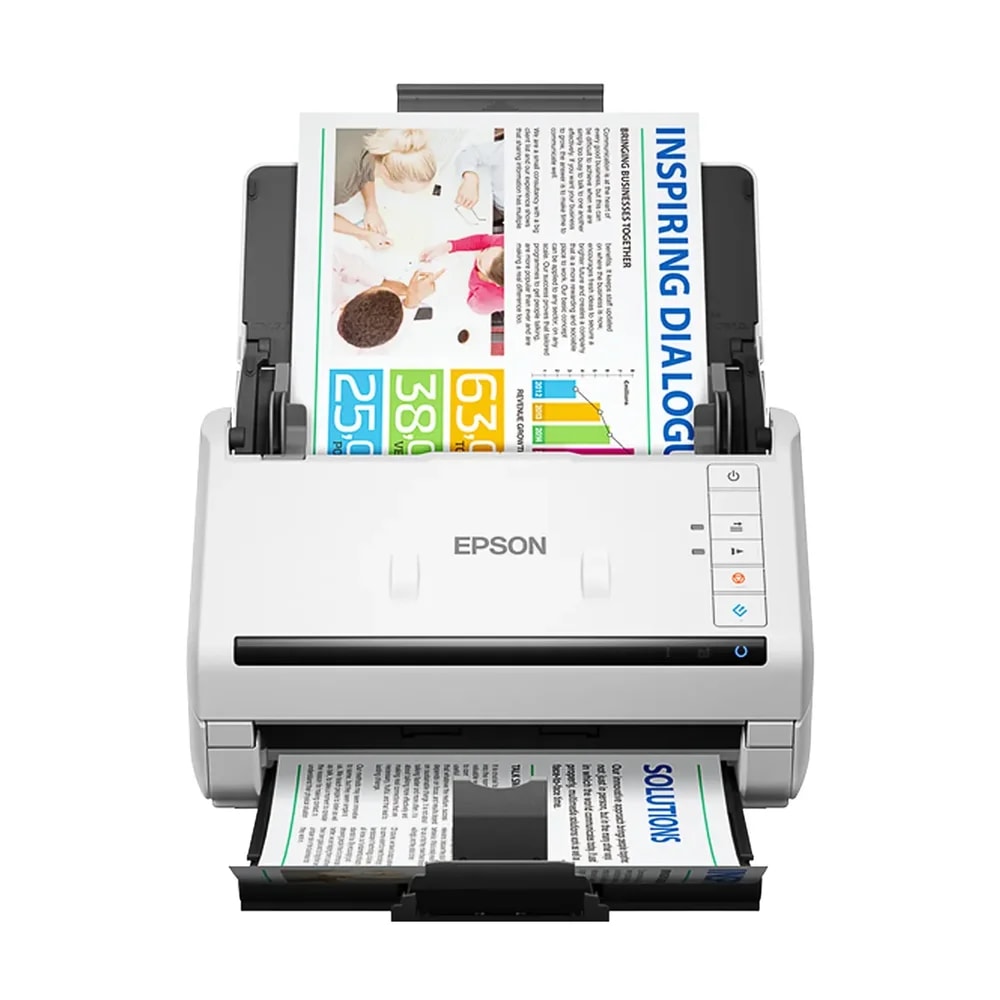 Scanner Epson DS-770II 45 PPM-90 Ipm. 600 DPI USB Modulo De RED Opcional ADF 100PAG