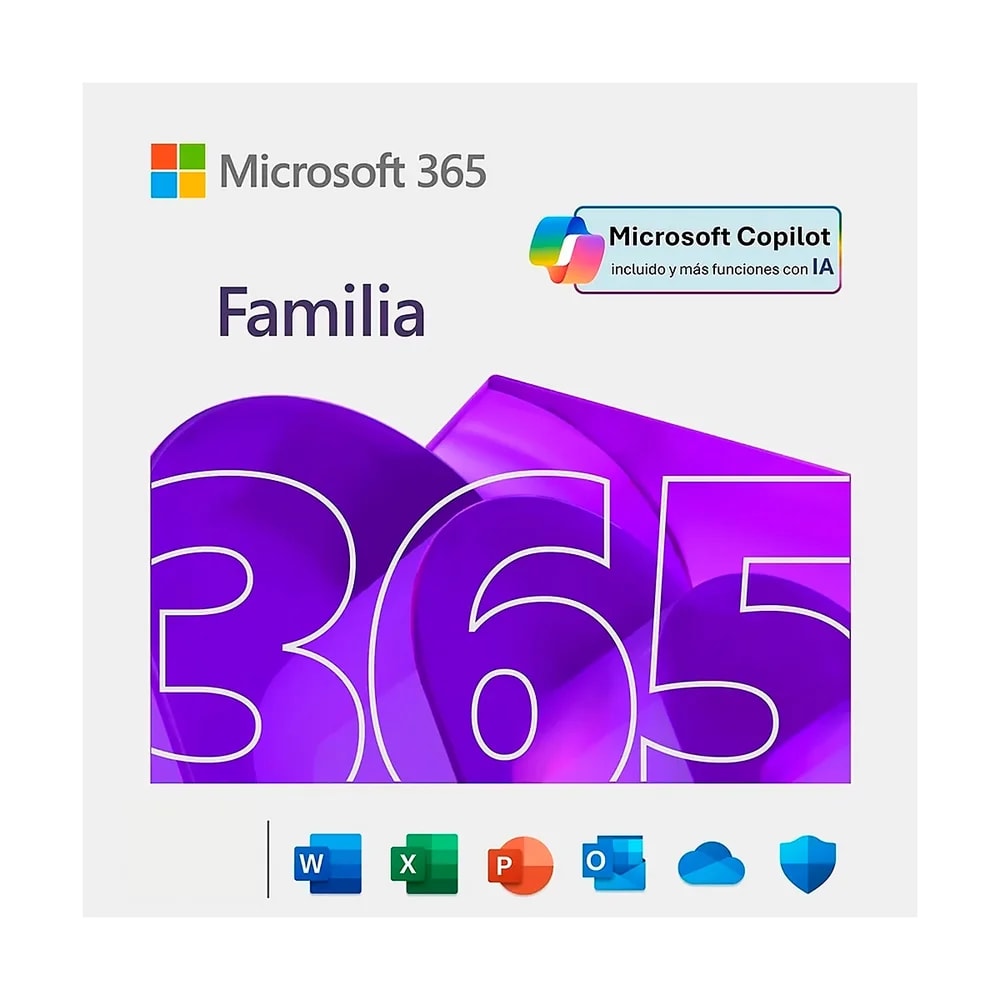 M365 Family Subscr PK Lic 1YR Online LatAm Only ESD TO Print