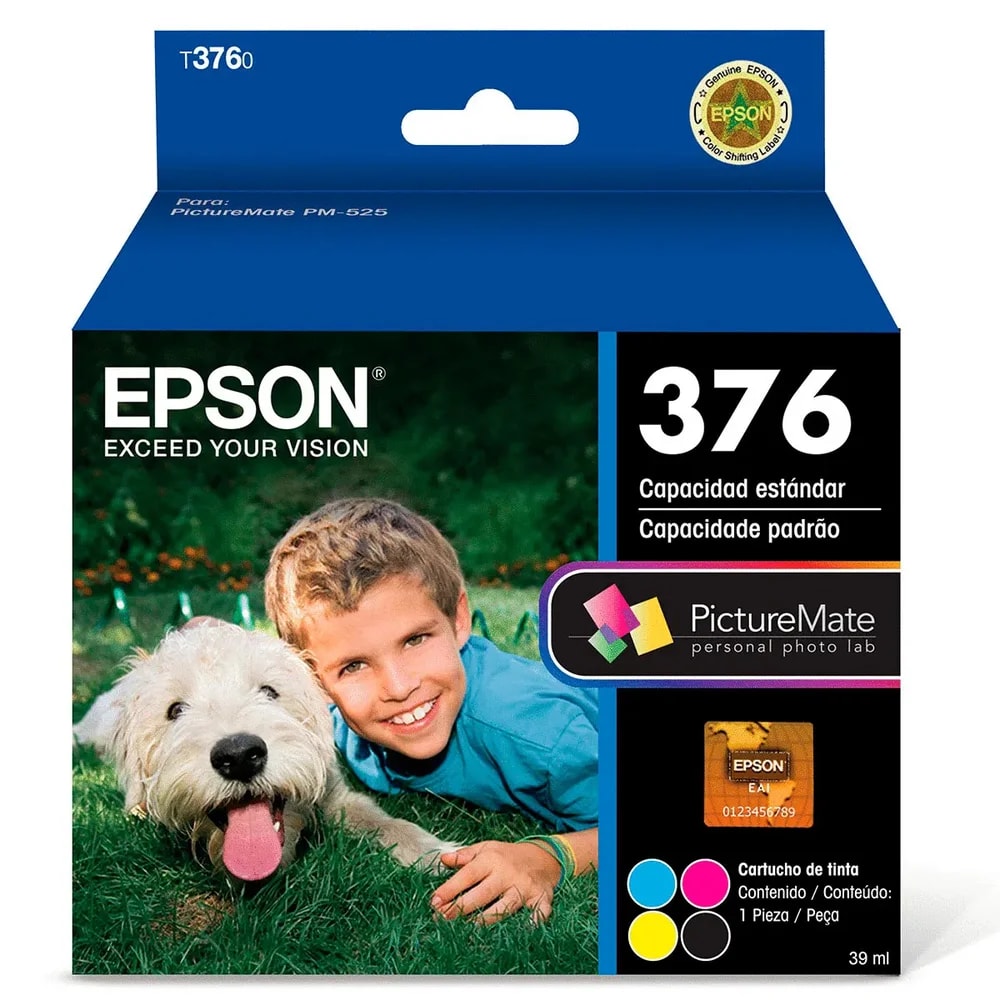 Cartucho Epson T376020 Picturemate 525