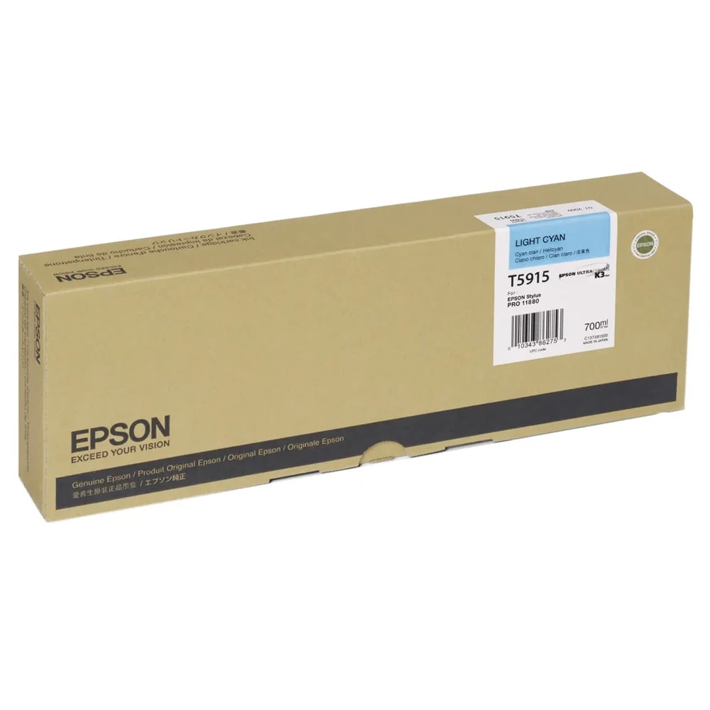 Cartucho Epson T591500 Stylus PRO 11880 Light Cian