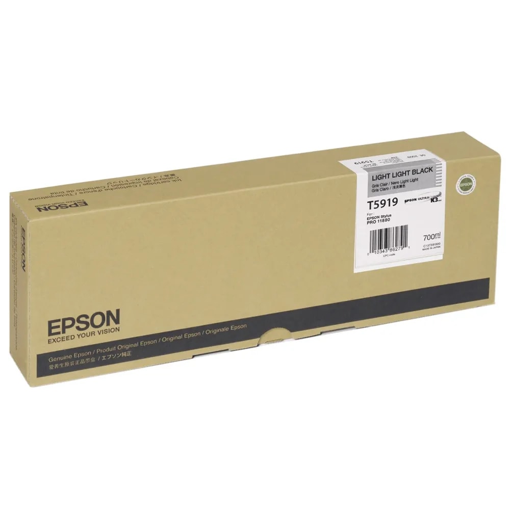 Cartucho Epson T591900 Stylus PRO 11880 Light Light Negro 700ML