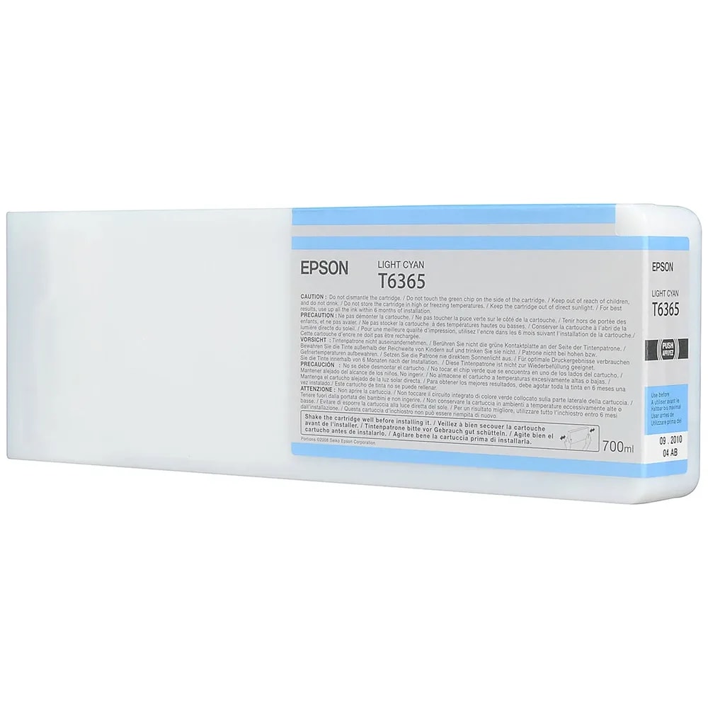 Cartucho Epson T636500 Stylus PRO 7900-9900-WT7900-7700-9700 Light CIAN-700ML