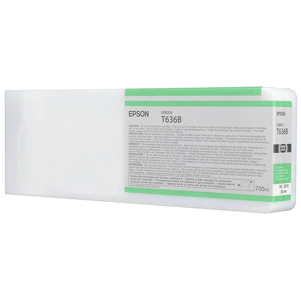 Cartucho Epson T636B00 Stylus PRO 7900-9900-WT7900-7700-9700 VERDE-700ML