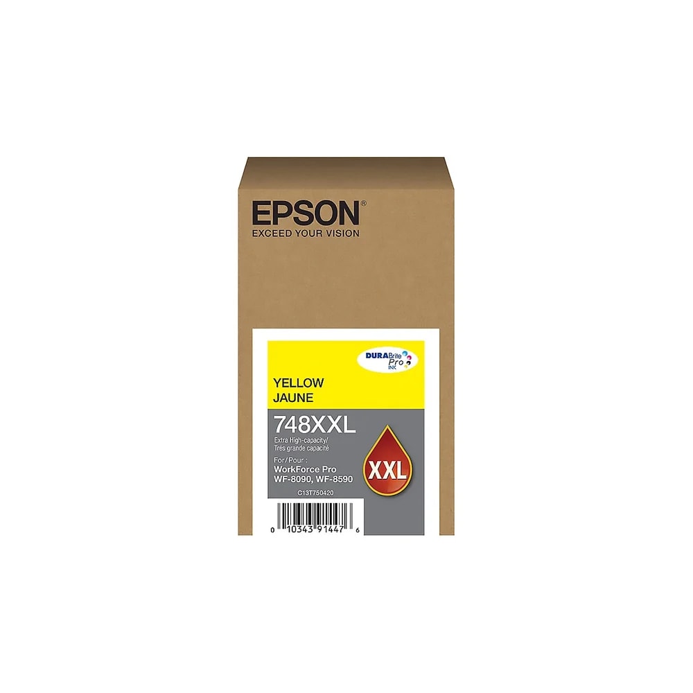 Carucho Epson DURABrite Pro 748XXL Extra-High Capacity 7K Yellow