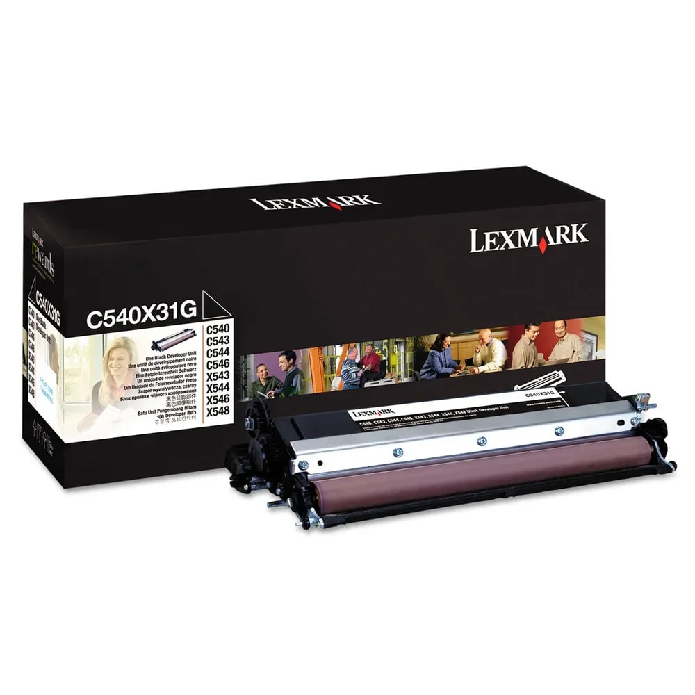 Unidad Reveladora Negro 30K C540-543-544-546 | X543-544-546-548