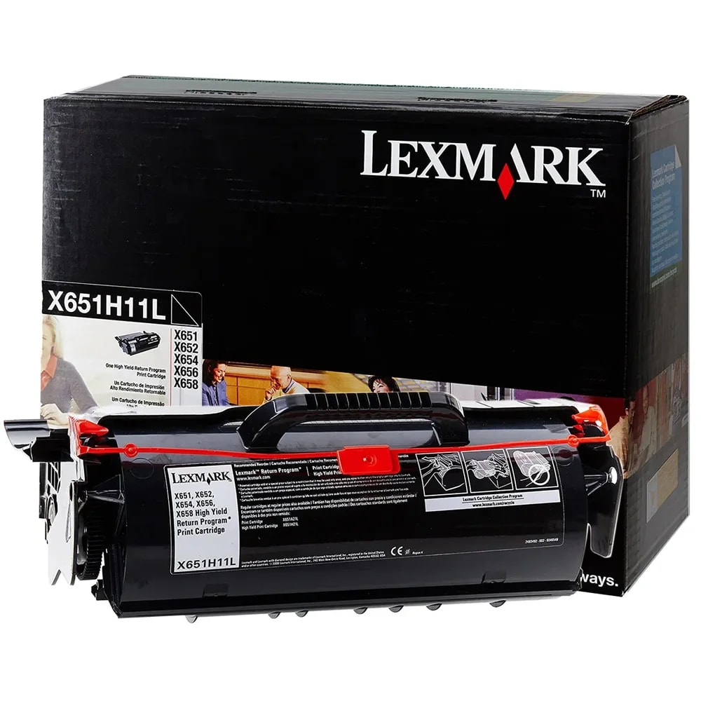 Toner Negro 25K X651-X652-X656-X658
