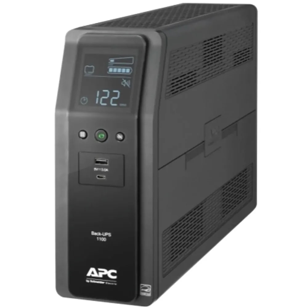 UPS APC BR1100M2-LM Interactivos 120V Pantalla LCD 600VATIOS-1.1KVA