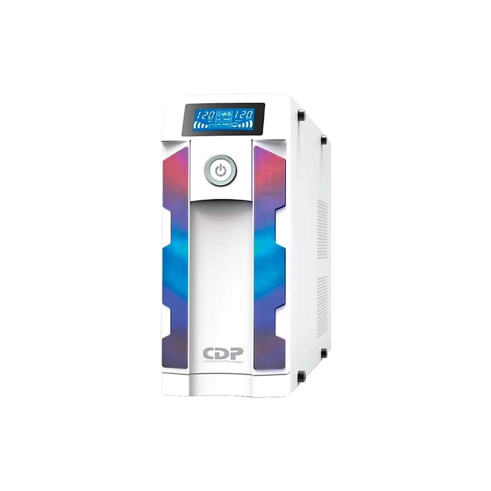 UPS CDP G-SMART1516 1500VA-900W 16Outlets Nema 5-15R 8USB-Type A 2USB-C LCD RGB-Light 120Vac