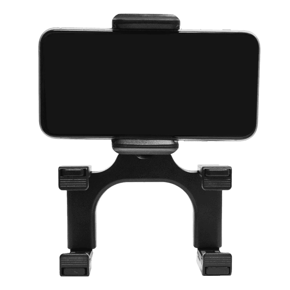 Soporte Unno Tekno CH3008BK para celular para espejo retrovisor