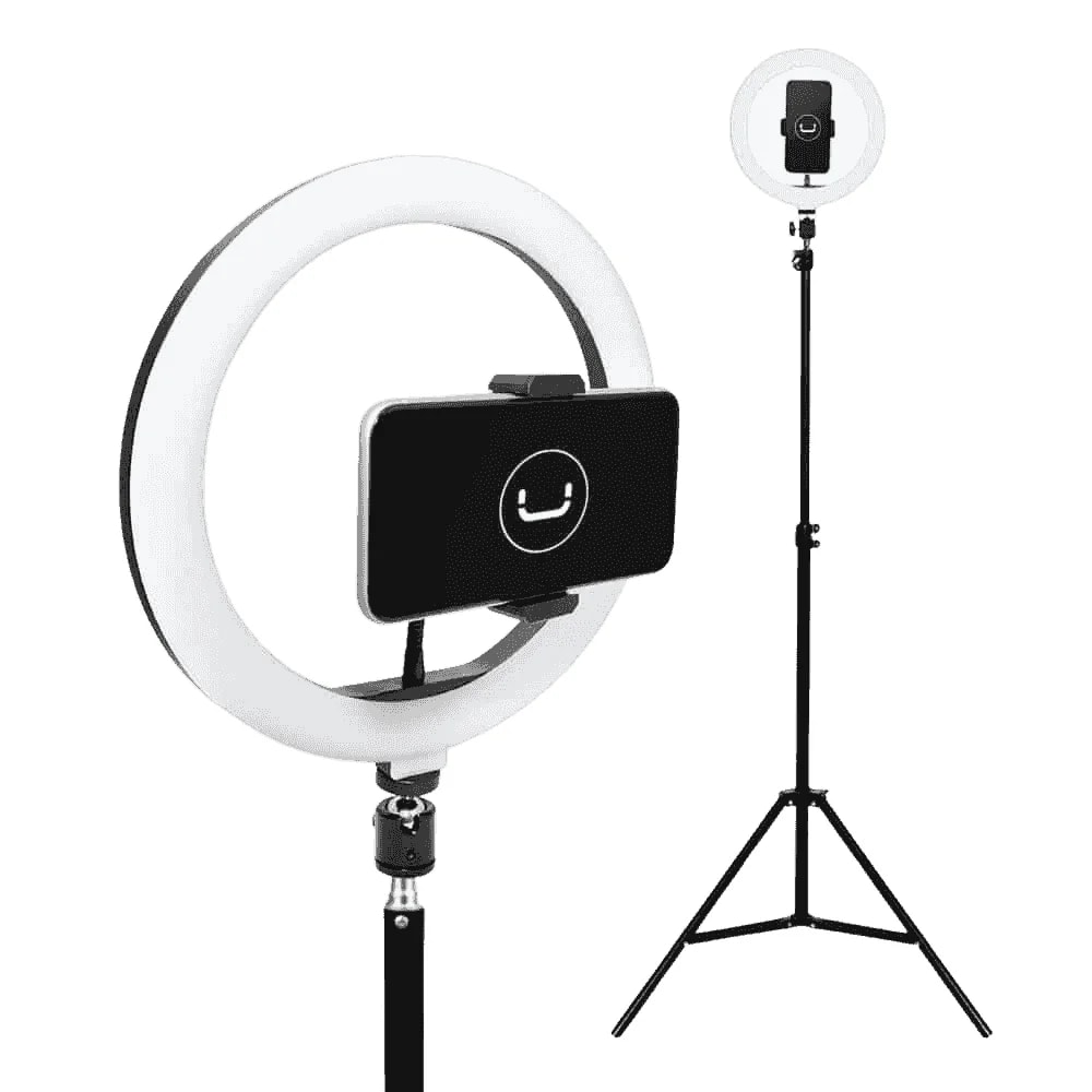 Juego Unno Tekno PH1802BK de Aro de Luz 10 inch LED