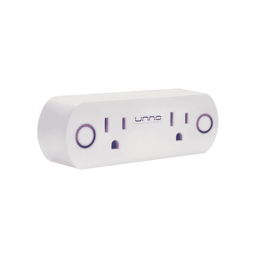Enchufe Unno Tekno PW5302WT smart WiFi doble