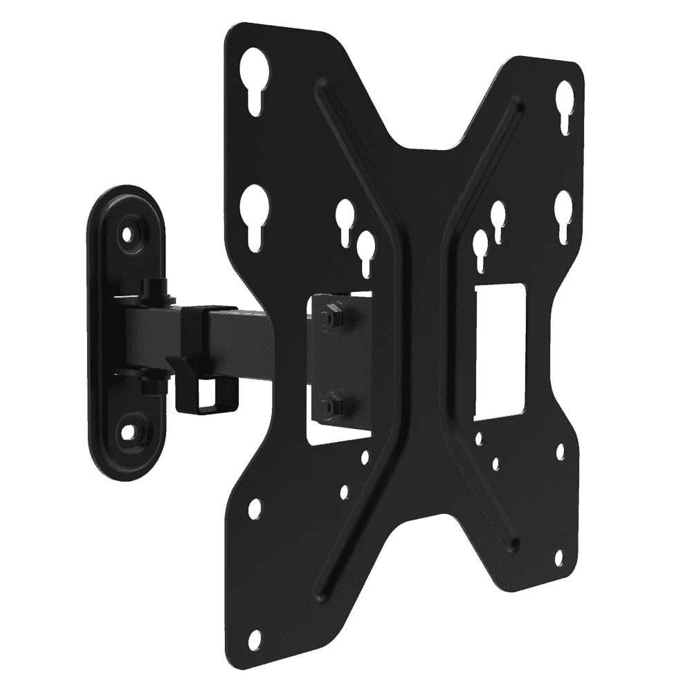 Soporte de TV Unno Tekno TM8043BK de 23″ a 42″ inclinable y giratorio 1 brazo hasta 30KG