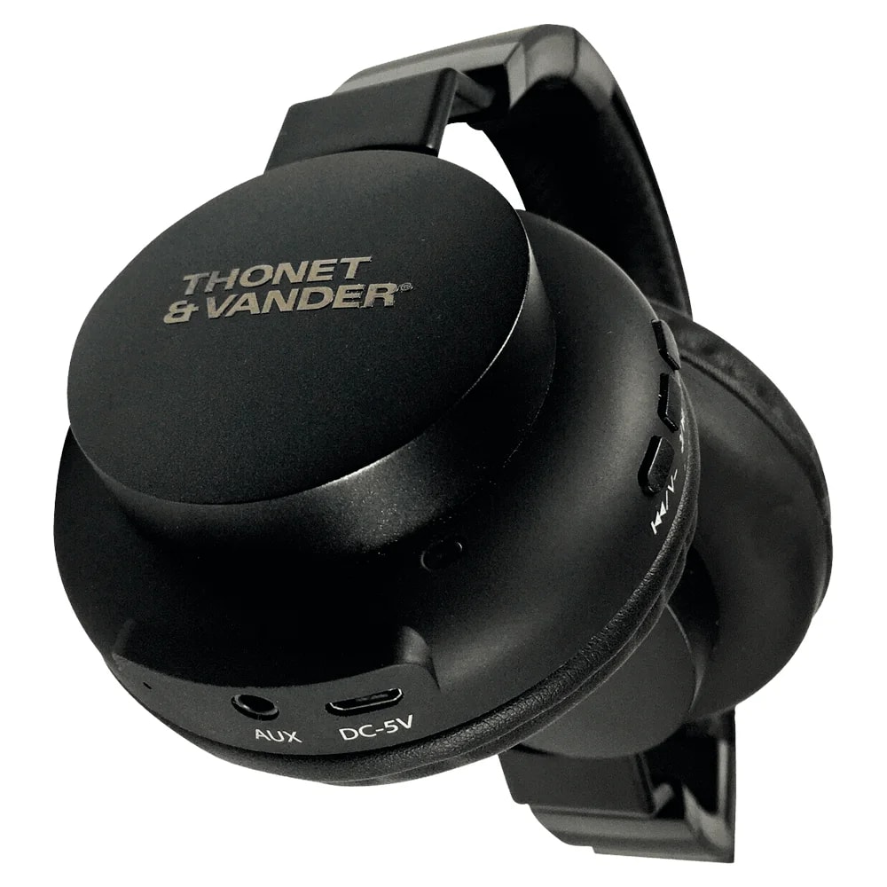 Audífono con micrófono Thonet & Vander Dauer inalambrico – 3.5 mm negro