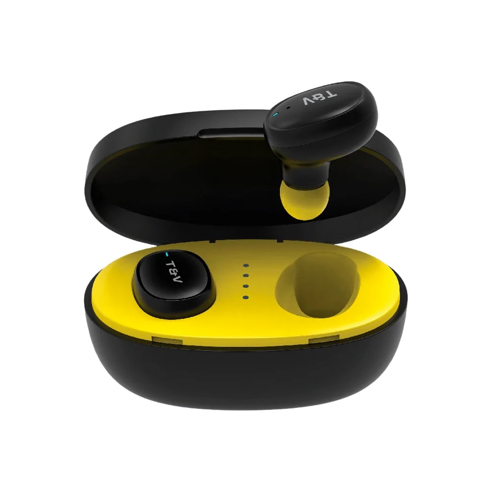 Audífono con micrófono Thonet & Vander Earbuds Bohne TWS bluetooth negro
